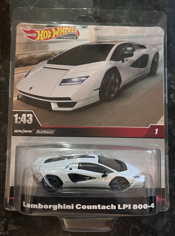 Hot Wheels Lamborghini Countach LPI 800-4 Premium 1:43 Brand New Sealed!! - image 1 of 2