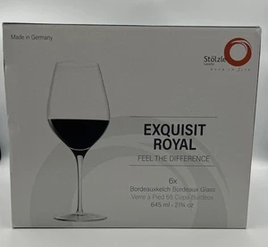 Stolzle Lausitz Bordeaux Glas 6er Set 21 3/4 oz - Bild 1 von 13