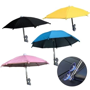 Parapluie compact transparent avec ventouse pour t??l??phone portable protection - Photo 1/18