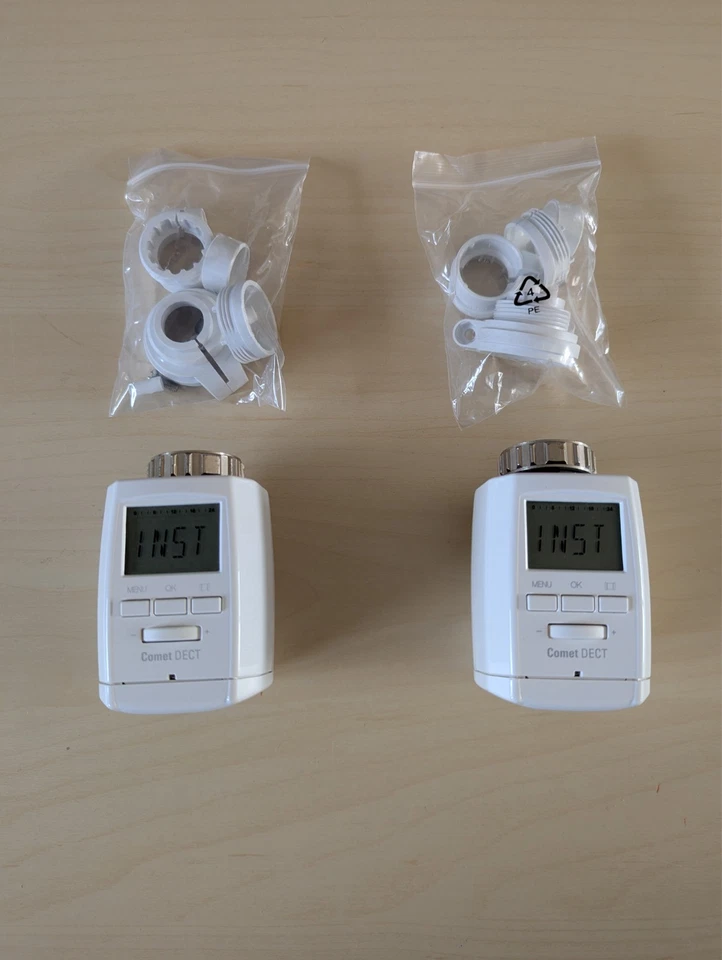 2x Eurotronic COMET DECT Heizkörperthermostat für FritzBox - Bild 1 von 1