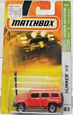 Matchbox 2008/083 - Outdoor Adventure 08/12 - Hummer H3 /K18 - Bild 1 von 2
