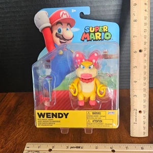 Jakks Pacific Nintendo Super Mario WENDY 4 Inch Action Figure - NIP NEW! - Picture 1 of 5