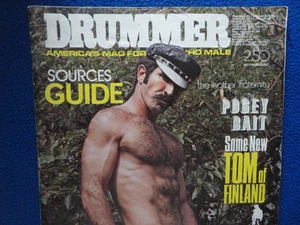 DRUMMER VOLUME 2 #13  POGEY BAIT  NEW TOM FINLAND  BIKE CLUBS & BARS  1977 - Picture 1 of 1