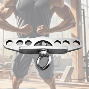 Double to Single Adapter Plate for Bar Row Accessories Biceps Triceps - Picture 1 of 6