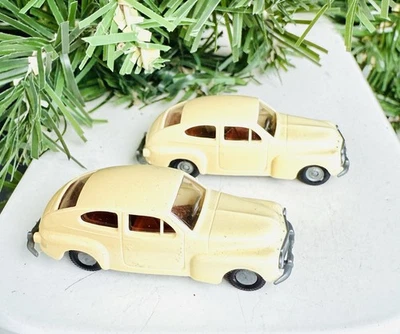 Praline 83903 Antiguo Temporizador Volvo 544 Blanco Plata Sedán Coche Escala 1:87 HO Micro Lote Foto 1 de 4