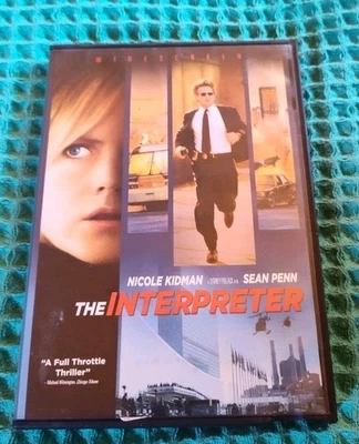The Interpreter (DVD, 2002) Nicole Kidman, Sean Penn - Image 1 of 2