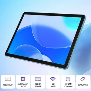 11.0" Wifi Tablet Android 15 HD 256GB Tablet Pad Octa-Core Dual Camera PC IPS - Picture 1 of 14