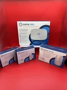 Set Ooma Telo Smart Home Telefonservice mit Bewegungs- & Tür-/Fenstersensoren - Bild 1 von 7