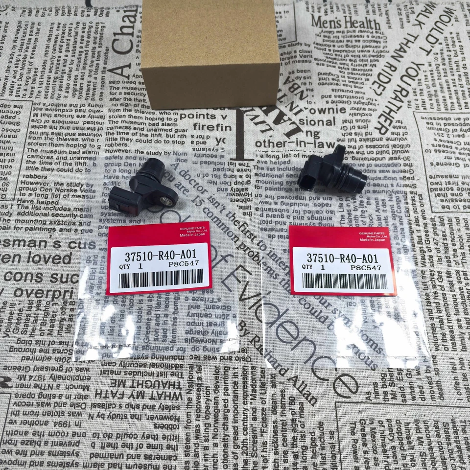 Sensor de posición del árbol de levas del motor OEM 2 PIEZAS para Acura Honda Accord 2008-15 2,4 L L4 Foto 1 de 2