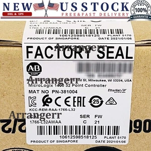 Controlador de 32 puntos Allen-Bradley 1766-L32AWAA MicroLogix1400 EE. UU. Impuestos gratuitos - Imagen 1 de 5