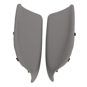 ༝Grey Car Front Door Handle Cover Armrest Lid Pad Panel Protective Cover For - Picture 1 of 12