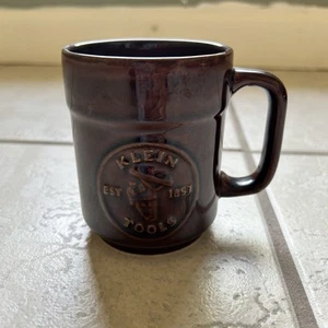 Vintage KLEIN TOOLS Lineman Coffee Cup Mug 125th Anniversary Ceramic - Picture 1 of 4