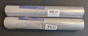 Abyssaly Silver Gray Peel & Stick Wallpaper2 Rolls Of 15.7" x 393" Self Adhesive - Picture 1 of 3