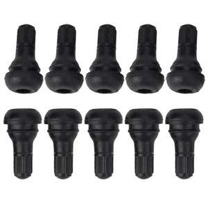 Pack of 10 TR412 Valve Stems for Tubeless Tires on For ATVs Lawnmowers - Picture 1 of 12