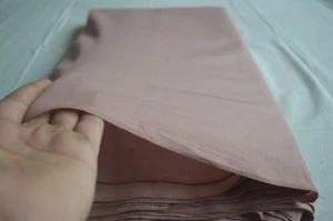 Natural Solid Plain Fabric Material 100%Cotton By The 5 Yard  ZK_92 - Picture 1 of 11