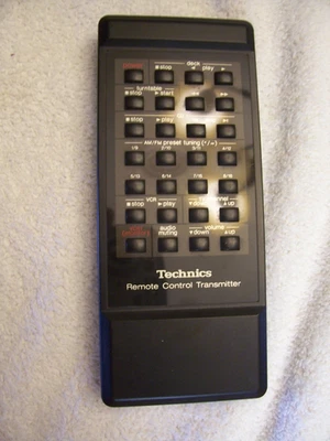 Never used Technics Remote Control Transmiter Model EUR64111 - Image 1 of 4