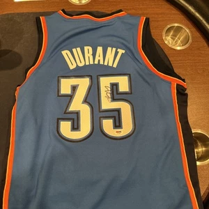 Kevin Durant autographed Oklahoma City Thunder signed NBA jersey - PSA COA! RARE - Picture 1 of 8