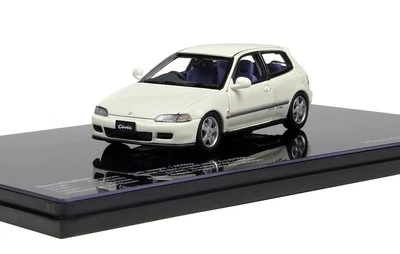 LCD Models 1:43 HONDA CIVIC SIR II EG6 WHITE WITH OPENINGS - LCD43010-WH - Immagine 1 di 4