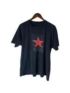 Vintage Rage Against The Machine Red Star T-Shirt Herren Große L Ohne Etikett - Bild 1 von 4