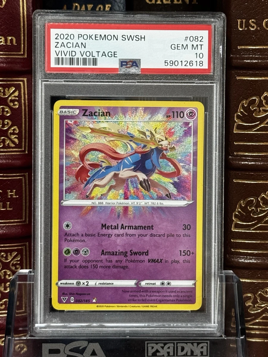 Zacian 082/185 Swsh04: Vivid Voltage for sale | eBay