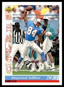 1993 Upper Deck Haywood Jeffires Houston Oilers #129 - Picture 1 of 2