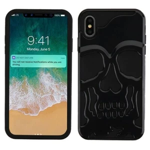 Cover Protettiva Ibrida Skullcap per iPhone XS Max, Protezione Schermo Omaggio - Foto 1 di 4