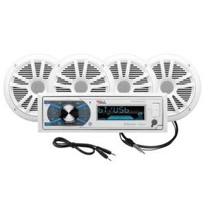 Boss Audio MCK632WB.64 Stück mit MR632UAB AM/FM CD Rcvr - 4/6,5" MR6W Lautsprecher - Bild 1 von 1
