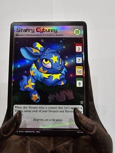 Neopets TCG - Starry Cybunny 18/100- Ultra Rare Holo - Return of Dr. Sloth - Picture 1 of 1