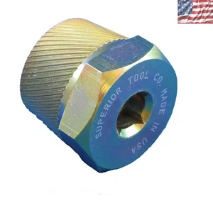 Gold-Plated Finish 1.5" Tub Drain Extractor with Ratchet Drive Compatibility - Picture 1 of 4