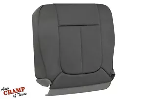 2009-2010 Ford F150 STX XL-Driver Side Bottom Cloth Seat Cover Medium Stone Gray - Picture 1 of 17