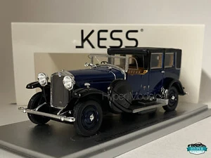 KESS MODEL 1/43 ISOTTA FRASCHINI TIPO 8A LANDAULET SALA 1924 OPEN BLUE KE430390 - Picture 1 of 3