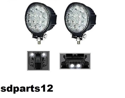 2 X 42w Led Luce Lampada Faro Da Lavoro Flood Auto Barca Fuoristrada Camion - Immagine 1 di 4