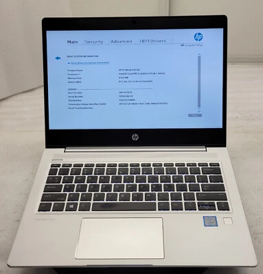 (Lot of 2) HP ProBook 430 G6  i5-8265U 1.60GHz 8GB DDR4 No OS/SSD/HDD - Image 1 of 4