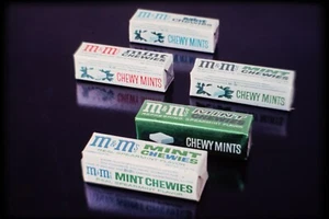 Rare M&M's Mint Chewies Candy Advertising Photo 127 Medium Format Slide #48 - Picture 1 of 3