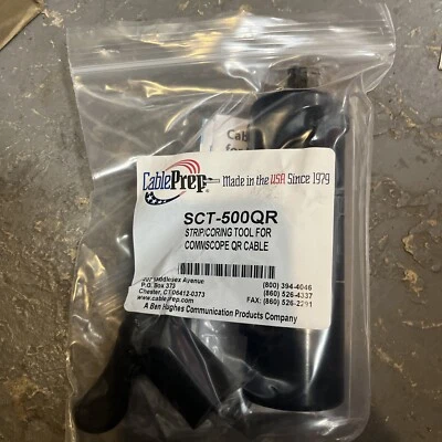 1 pc, SCT-500QR,Cable Prep SCT-QR Coring & Stripping Tool - 500QR