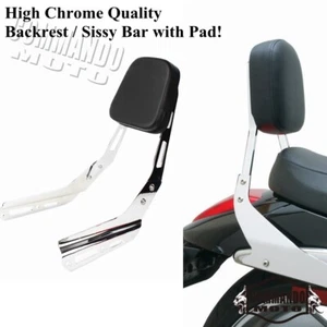 Motorcycle Rear Backrest Sissy Bar w/ Pad For Honda VTX 1300 VTX1800C VTX1800F - Picture 1 of 8