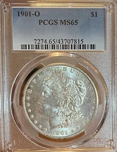 1901-O PCGS MS65 Morgan Silver Dollar - Picture 1 of 4