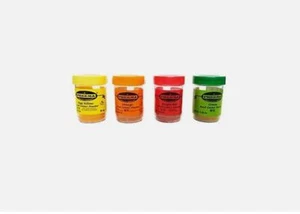 Food Colouring Powder 5 Colours Bright Red, Yellow, Deep Orange, Green - 25g - Picture 1 of 1
