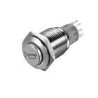 Momentary Pushbutton Led Metal Switchmas Cylinder