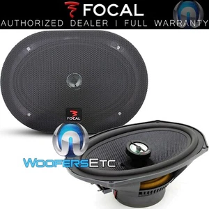 FOCAL OEM 690CA1 ACCESS 6X9" CAR AUDIO ALUMINUM TWEETERS COAXIAL SPEAKERS NEW - Picture 1 of 4