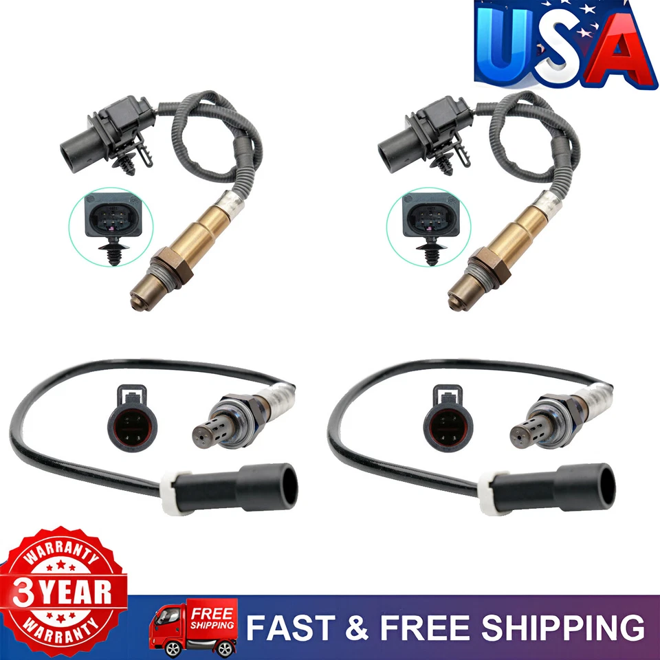 Set of 4 Oxygen Sensor for Ford Flex 3.5L 2009 2010 & Taurus X 3.5L 2008 2009 - Изображение 1 из 4