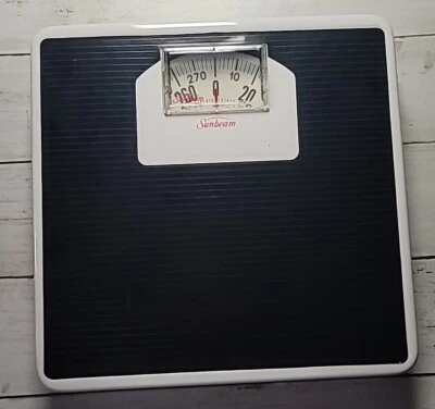 Escala de mostrador Sunbeam - Branco - Suporta 300 lb - Imagem 1 de 4
