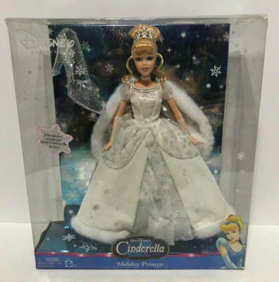 迪士尼灰姑娘 2005 年假日公主 G7982 美泰全新带盒 — 第 1/4 张图片