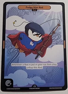 Vibes TCG Pudgy Non-foil Pudgy Man Rod 195/200 - Imagen 1 de 3