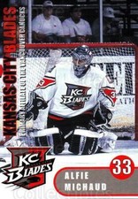 2000-01 Kansas City Blades #22 Alfie Michaud