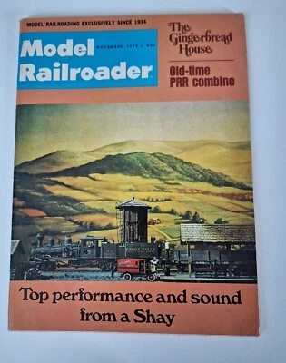 Model Railroader Magazine November 1973 - Image 1 of 2