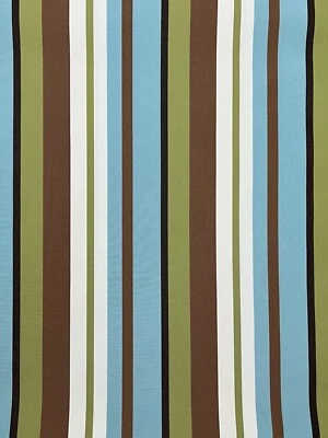 Tela de tapicería exterior Outdura Revelry 3 yardas 6" Captiva teñida de marea verano Foto 1 de 4