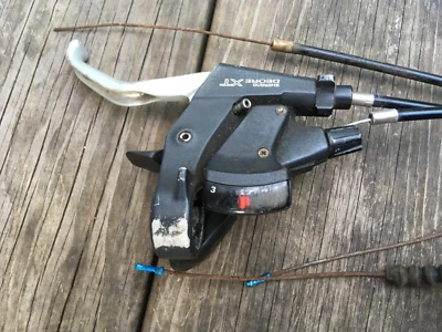 SHIMANO Deore XT M739 V Brake Shifter Trigger 3 x 8 speed - Image 1 of 4