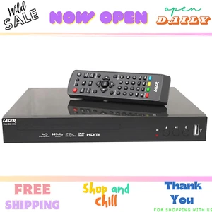 Region Free BLU RAY DVD Player HDMI Movie Blue Ray Disc Audio CD Player HD Video - Picture 1 of 6