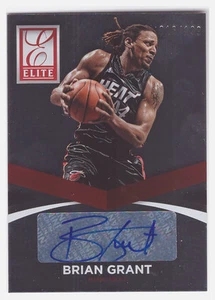 2014-15 Donruss Basketball ELITE Signature Brian Grant #016/199 Autógrafo Heat - Imagen 1 de 1